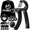 Crush Your Limits: Ultimate 5-in-1 Hand & Forearm Grip Trainer Kit
