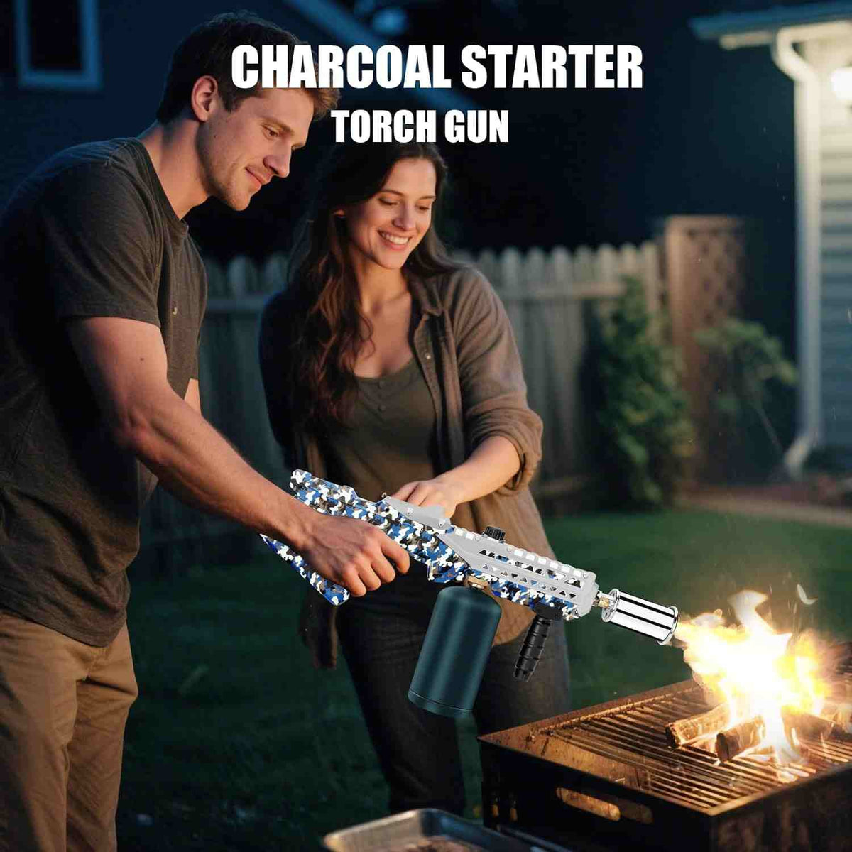 Ultra-Powerful Propane Torch Gun for Weed Burning & Outdoor Cooking