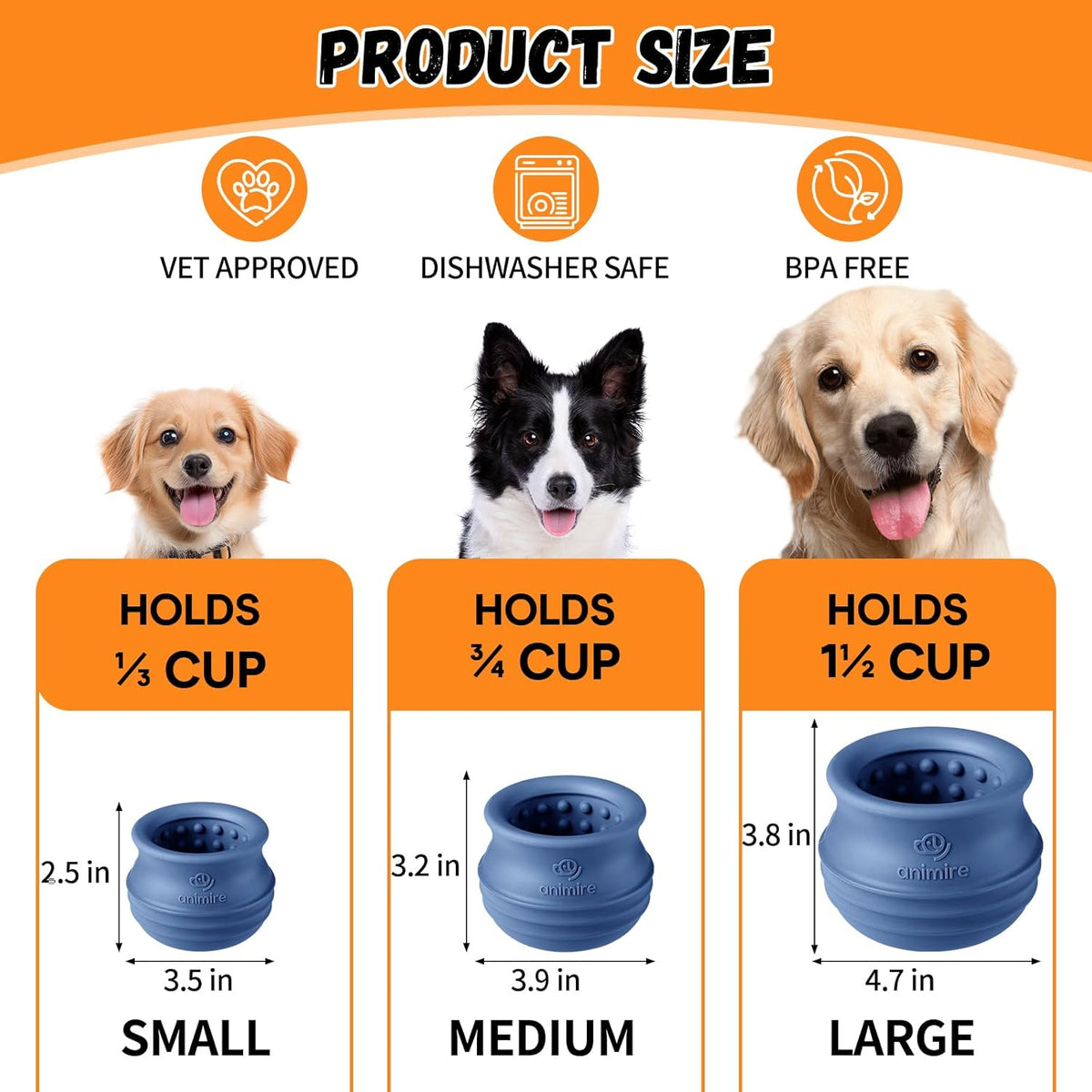 Fill It. Freeze It. Dogs Go Crazy For It.