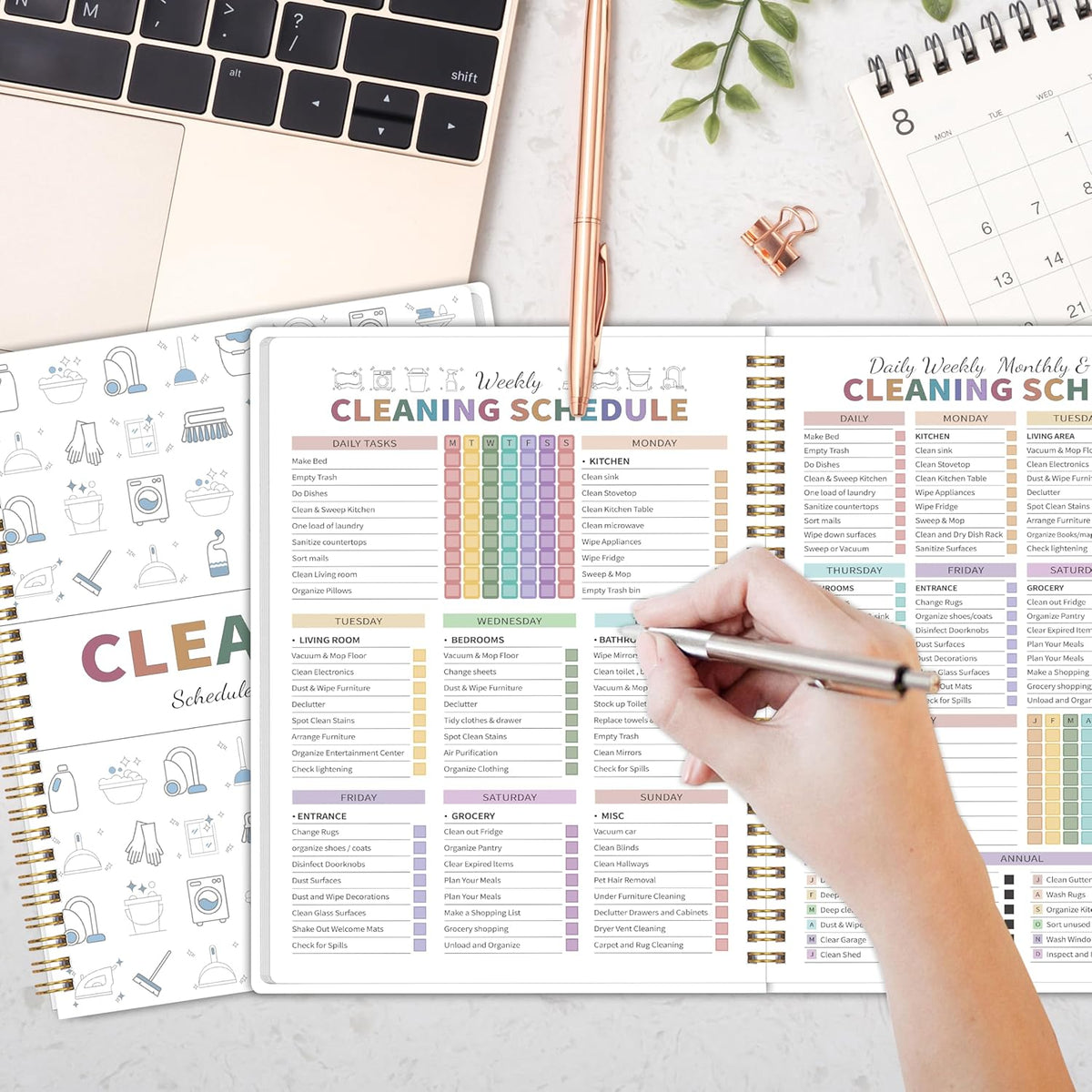 ADHD Cleaning Planner for Organized Home Routines