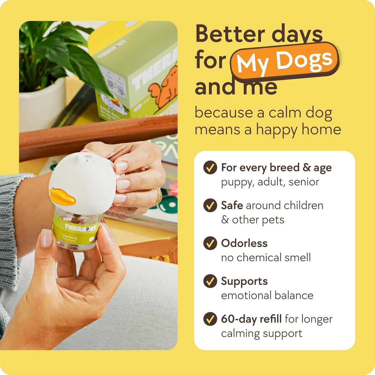 Stop Stress Barking & Indoor Accidents — Instantly Calm Your Dog 24/7