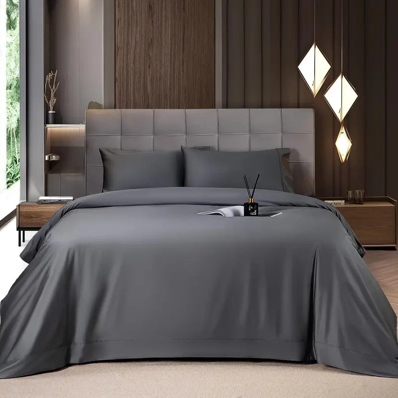 4-Piece Bedding Sheet Set – Ultra-Deep Snug Fit For Sweat-Free Cooling Comfort