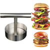 Effortless Stainless Steel Burger Press for Perfect Uniform Patties