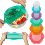 Pack of 2 Sets: 1 Large Blue + 1 Medium Red + 1 Small Clear per set