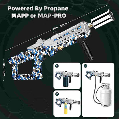 Ultra-Powerful Propane Torch Gun for Weed Burning & Outdoor Cooking