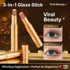 4 Packs 3 Color Eyeshadow Stick – One-Swipe Auto-Gradient Tech For Effortless 3-Second Eye Makeup