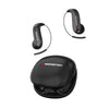 Bluetooth Headphones with Titanium Ear Hooks, Secure Fit & 145-Hour Battery Life