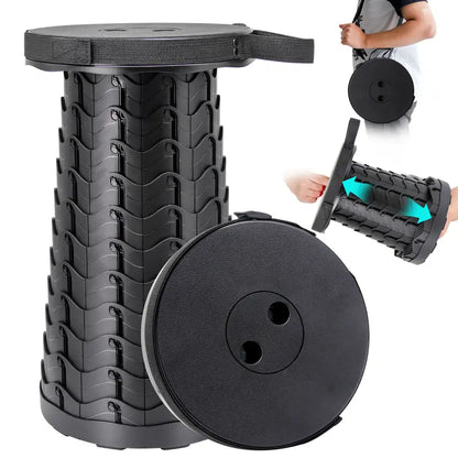 Portable Telescopic Stool — Two-Piece Set