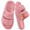 Step On Clouds: Plush Open-Toe Memory Foam House Slippers