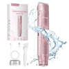 2-in-1 Women's Electric Shaver – Painless Dual-Blade for Smooth Full-Body Grooming