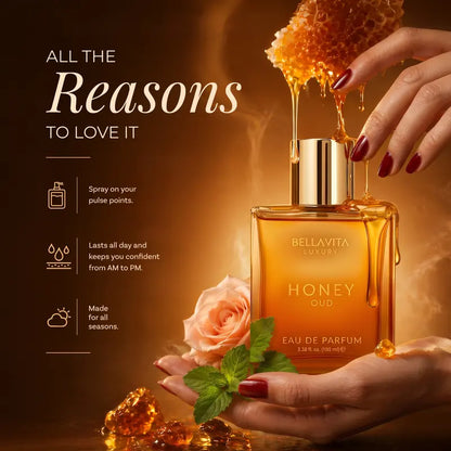 Bella Vita Honey Oud Eau de Parfum — 100ml — source gallery